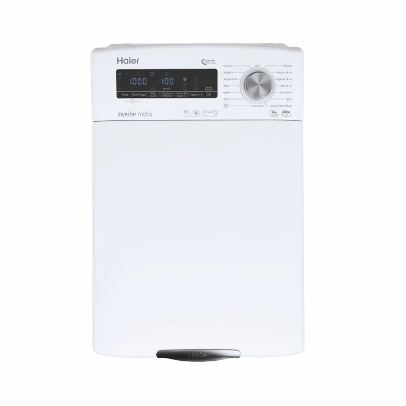 Lavatrice Libera Installazione Caricamento Dall'Alto Haier RTXSG28TMC5-11 8 kg 1200 Giri/min Bianco