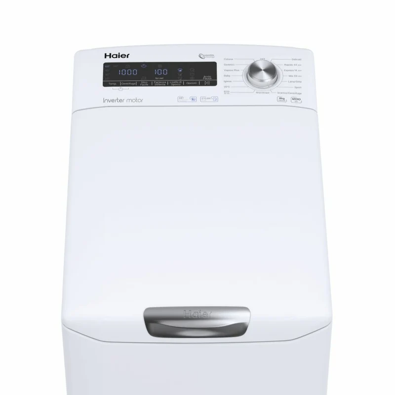 Lavatrice Libera Installazione Caricamento Dall'Alto Haier RTXSG28TMC5-11 8 kg 1200 Giri/min Bianco