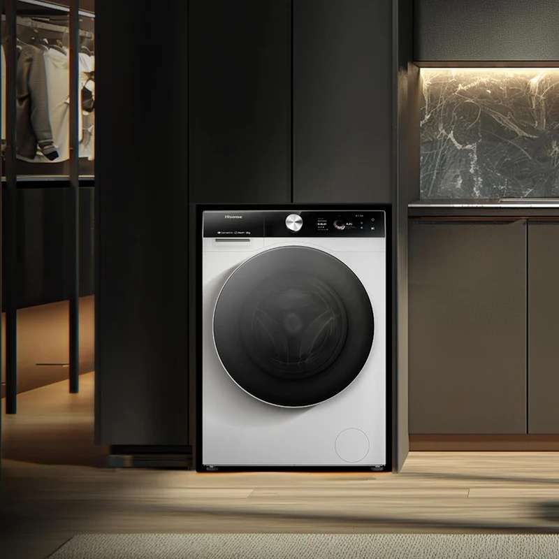 Lavatrice Libera Installazione Caricamento Frontale Hisense WF7S1247BW 12 kg 1400 Giri/min Bianco Classe A