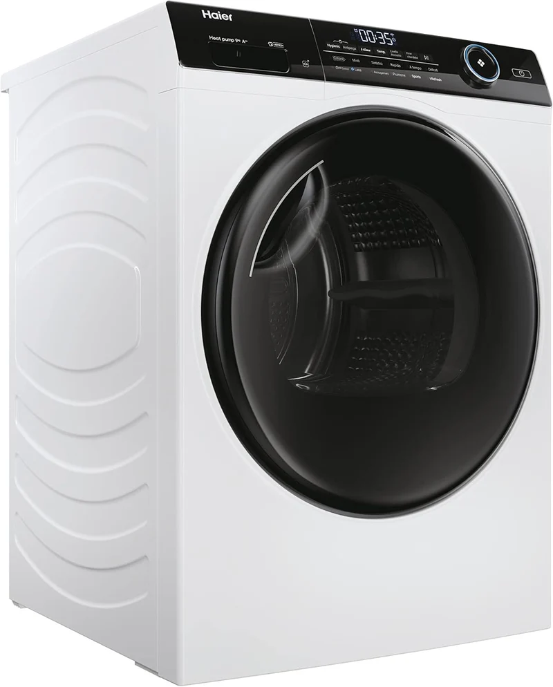 Asciugatrice Libera Installazione Caricamento Frontale Haier HD90-A3959 9 kg A+++ Bianco