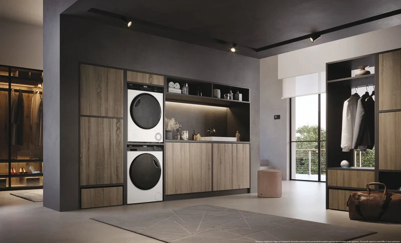 Asciugatrice Libera Installazione Caricamento Frontale Haier HD90-A3959 9 kg A+++ Bianco