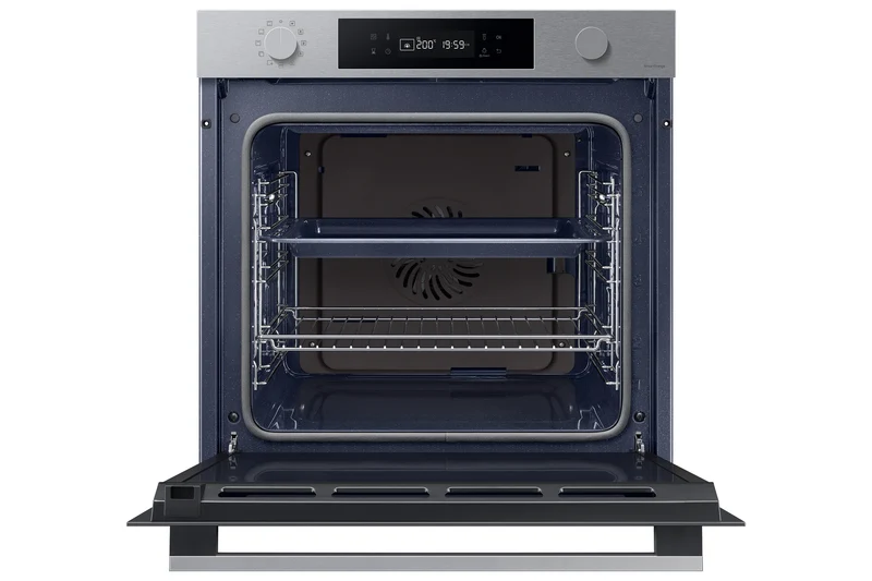Forno Multifunzione Da Incasso Samsung Serie 4 NV7B41403BS 76L Nero, Inox