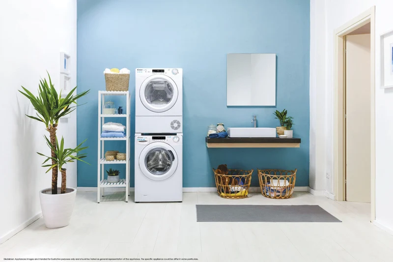 Asciugatrice Libera Installazione Caricamento Frontale Candy Smart Pro CSOE H8A2DE-S 8 kg Bianco Classe E