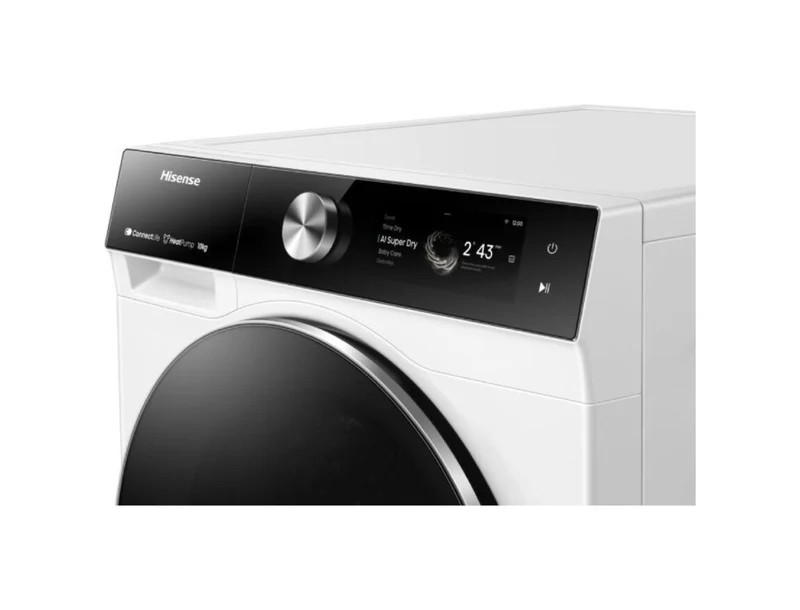 Asciugatrice Libera Installazione Caricamento Frontale Hisense DH7S107BW 10 kg A++ Bianco