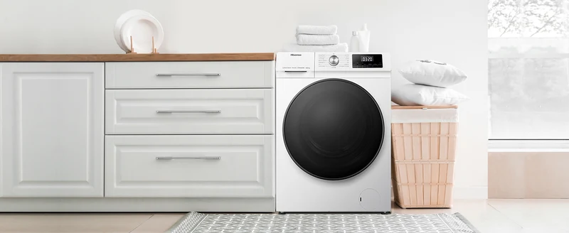 Lavasciuga Libera Installazione Caricamento Frontale Hisense WDQA9014EVJM Bianco Classe D