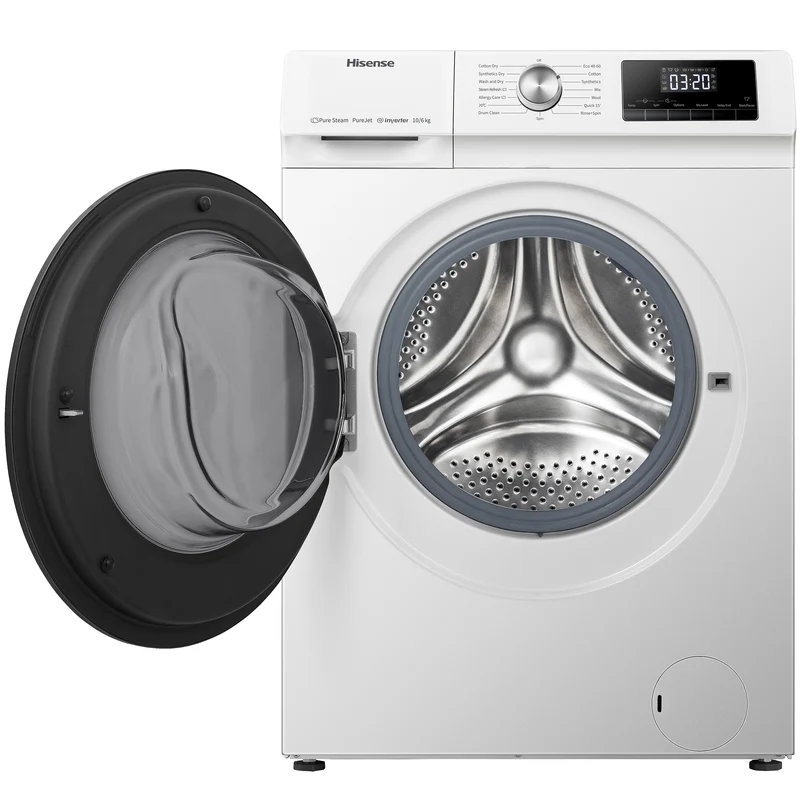 Lavasciuga Libera Installazione Caricamento Frontale Hisense WDQA1014EVJM 10/6kg Classe D