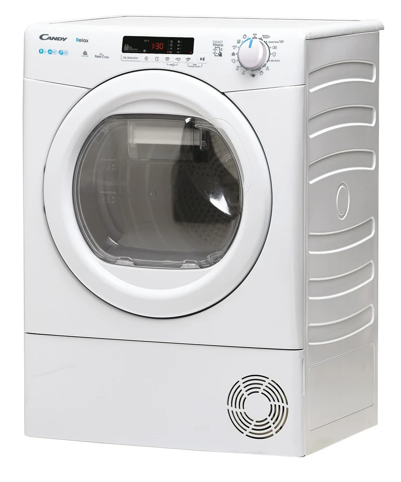 Asciugatrice Libera Installazione Caricamento Frontale Candy Smart CRE H9A2DE-S 9 kg Classe A++ Bianco