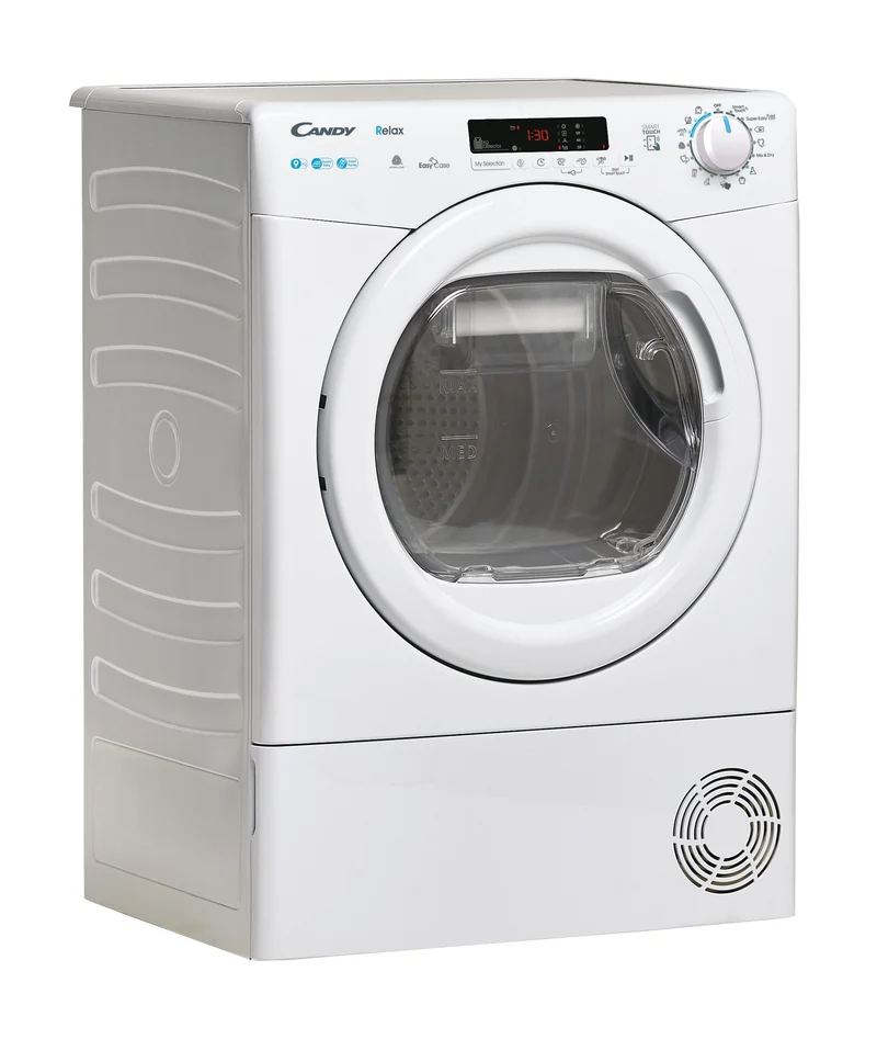 Asciugatrice Libera Installazione Caricamento Frontale Candy Smart CRE H9A2DE-S 9 kg Classe A++ Bianco