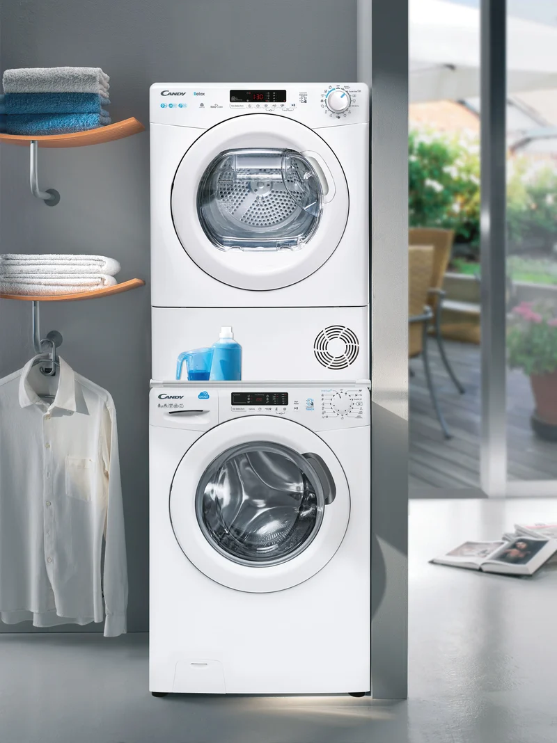 Asciugatrice Libera Installazione Caricamento Frontale Candy Smart CRE H9A2DE-S 9 kg Classe A++ Bianco