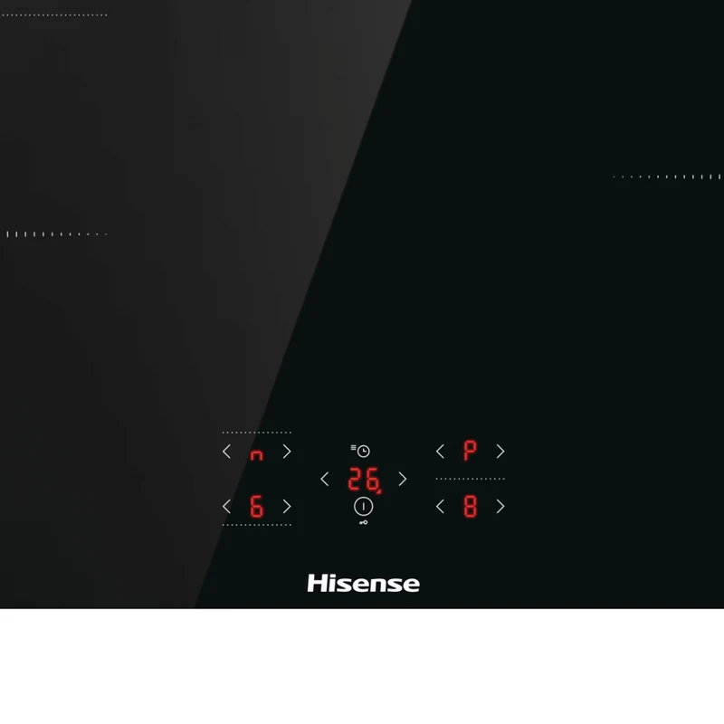 Piano Cottura a Induzione Da Incasso Hisense HI8421BSC 80 cm Nero 4 Zone