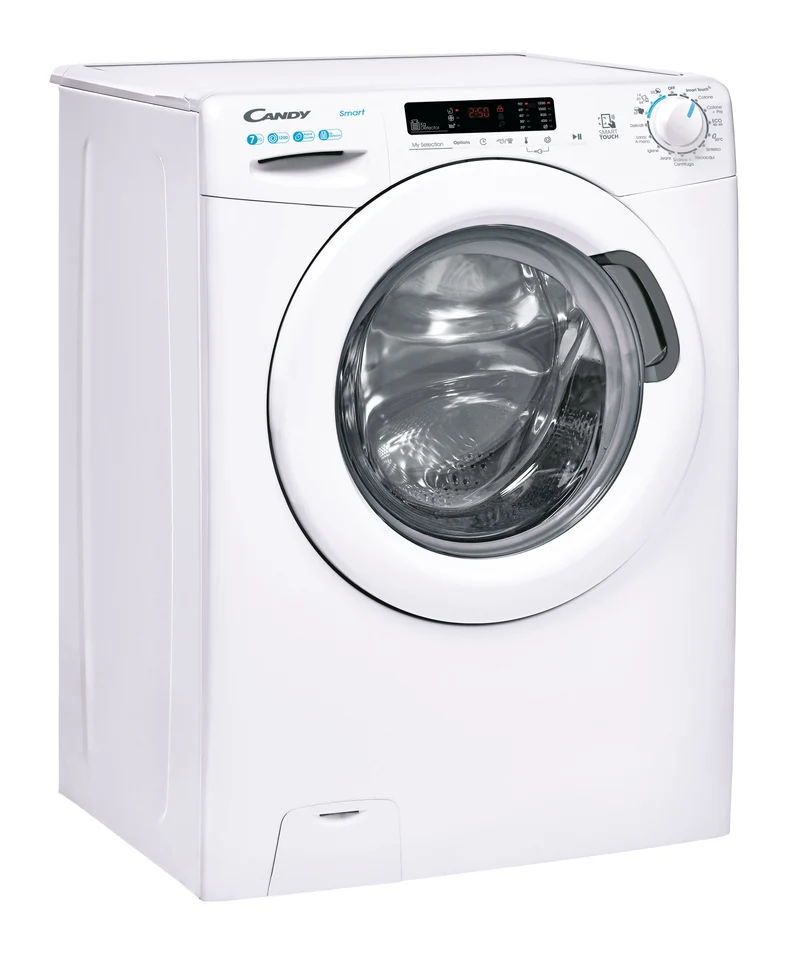 Lavatrice Libera Installazione Caricamento Frontale Candy Smart CS 1272DE/1-11 7 kg 1200 Giri/min Bianco Classe D
