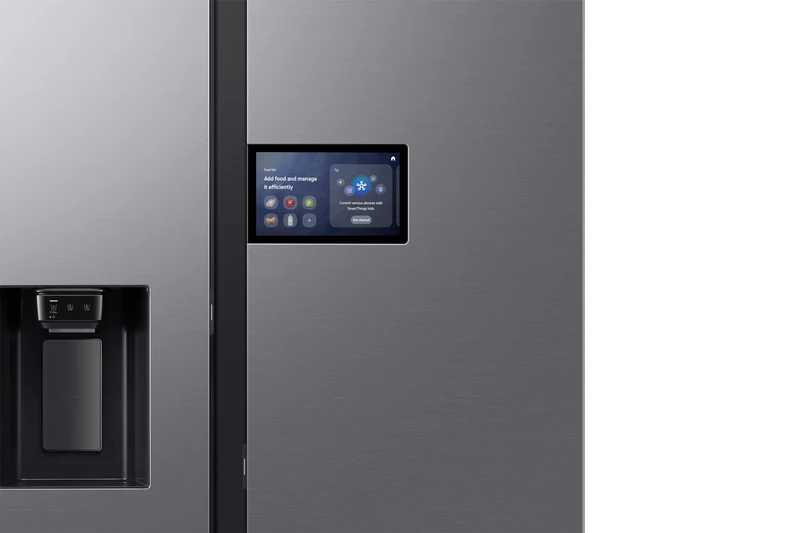 Frigorifero Side-by-Side Libera Installazione Samsung AI Home RS90F65EDTEF 621L Classe D in Acciaio Inox