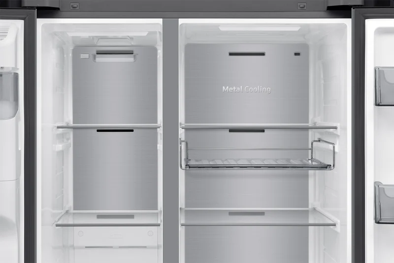 Frigorifero Side-by-Side Libera Installazione Samsung AI Home RS90F65EDTEF 621L Classe D in Acciaio Inox