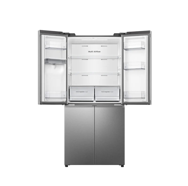 Frigorifero Americano 4 Porte Libera Installazione Hisense RQ5P470SMIE 460L con Dispenser Acqua Classe E