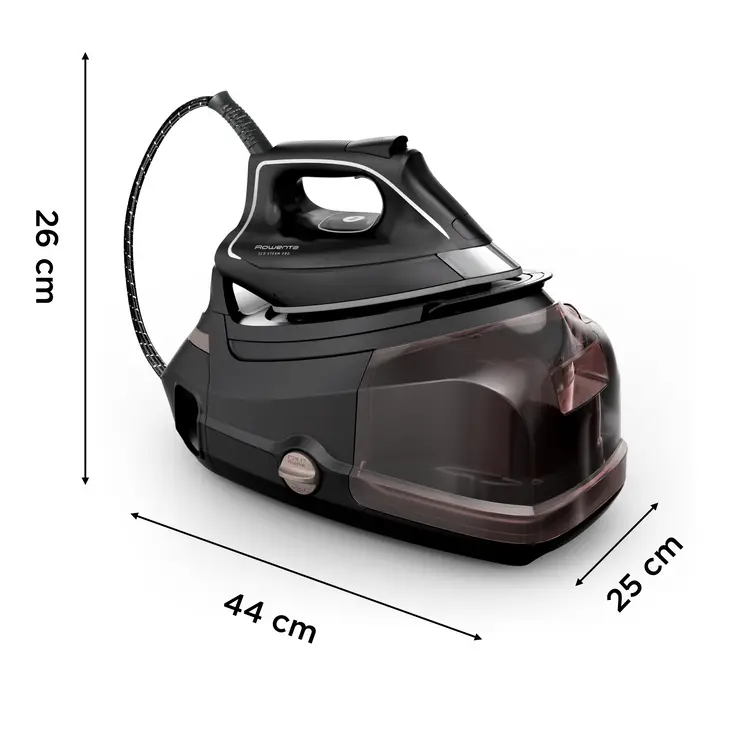 Ferro da Stiro con Caldaia Rowenta Eco Steam Pro DG9611 2800W 1,3L Colore Nero