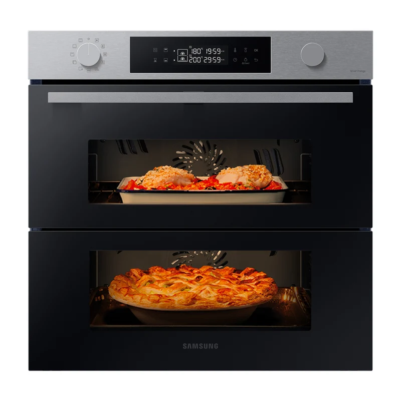 Forno Da Incasso Samsung Dual Cook Flex™ Serie 4 NV7B45403BS 76L Classe A+ Acciaio Inox
