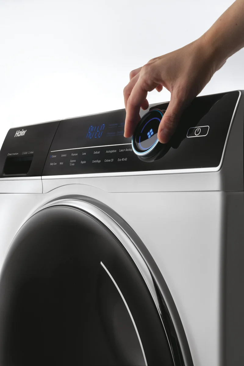 Lavasciuga Libera Installazione Caricamento Frontale Haier I-Pro Series 7 HWD80-B14979 8/5kg Bianco Classe D