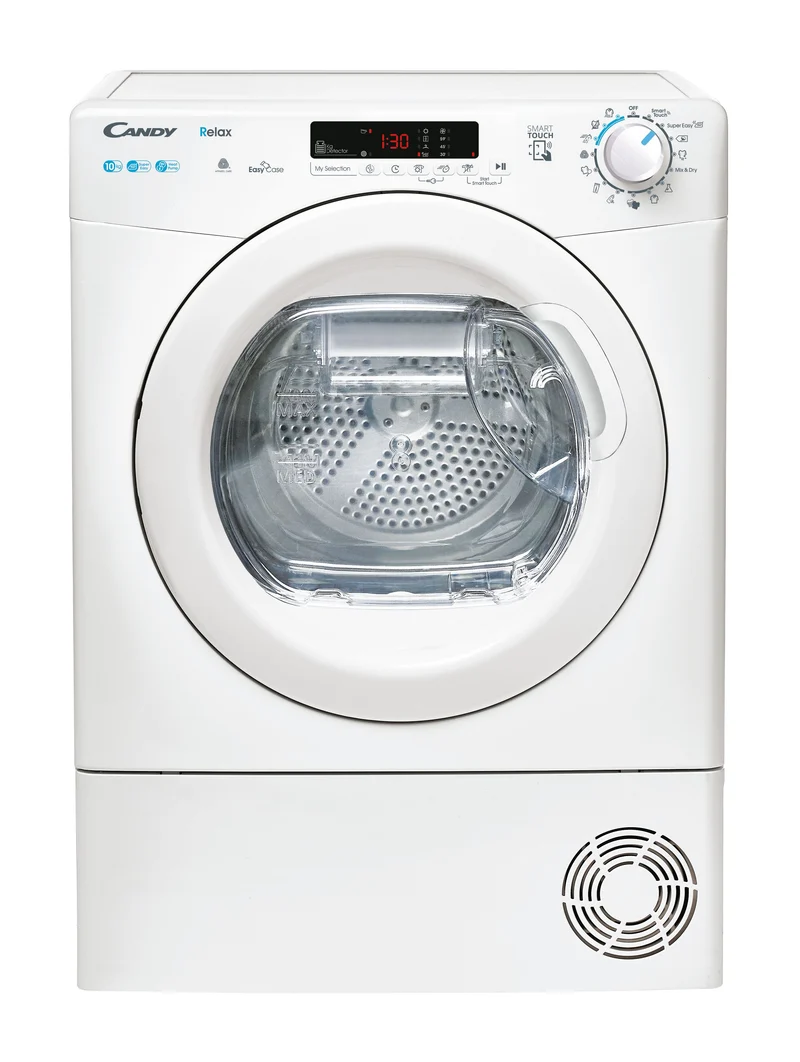 Asciugatrice Libera Installazione Caricamento Frontale Candy Smart CRE H10A2DE-S 10 kg Bianco Classe D