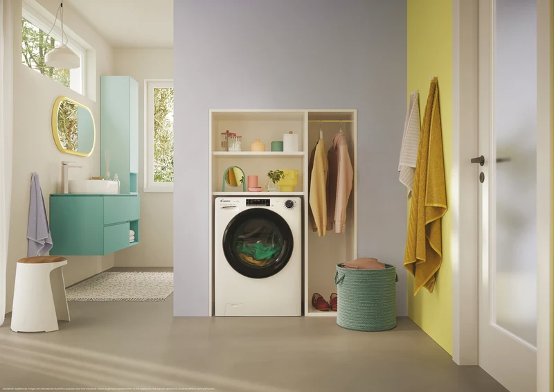 Lavatrice Libera Installazione Caricamento Frontale Candy Smart Pro Inverter CSO4136TWMB5-S 13 kg Bianco Classe A