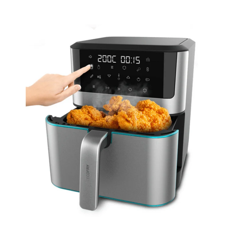 Friggitrice ad Aria Calda Cecotec Cecofry Supreme 8000 Singolo 8L 1800W in Acciaio Inox