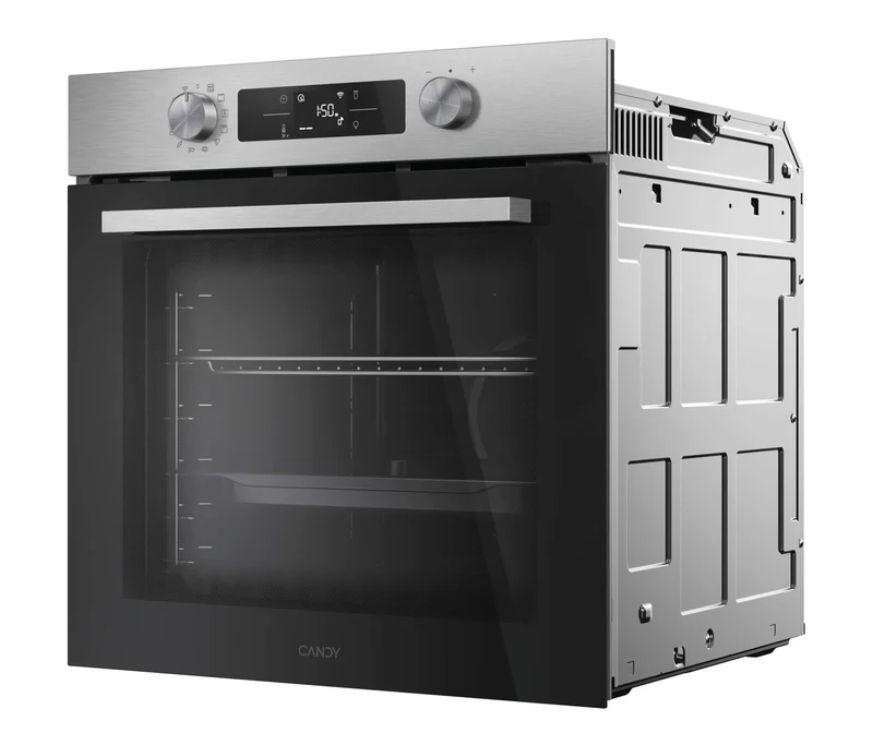 Forno Da Incasso Candy New Moderna CA6 N3B1HTX 78L in Acciaio Inox, Nero