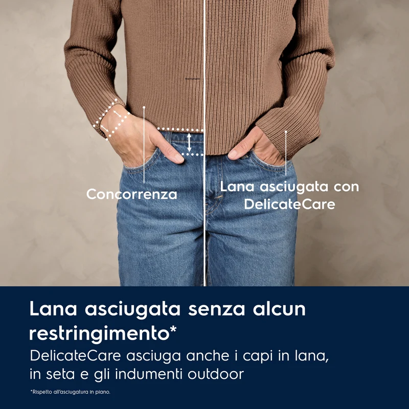 Asciugatrice Libera installazione Caricamento Frontale Electrolux DelicateCare 700 EW7H39B 9 kg Bianco Classe B