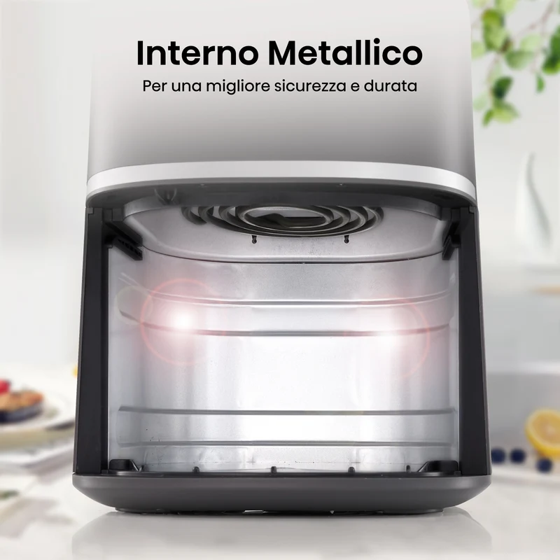 Friggitrice ad Aria Calda Hisense HAF1900D Singolo 7L 1800 W Nero