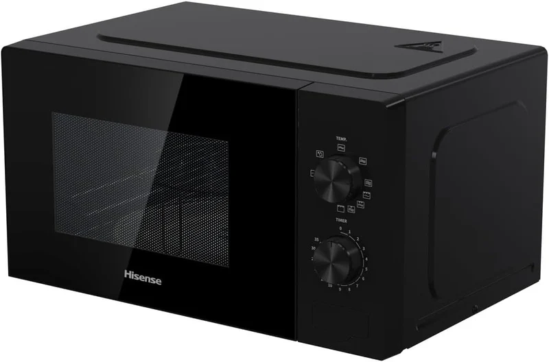 Microonde Grill Libera Installazione Hisense H20MOBP1G Black 1000 Watt (20Lt)