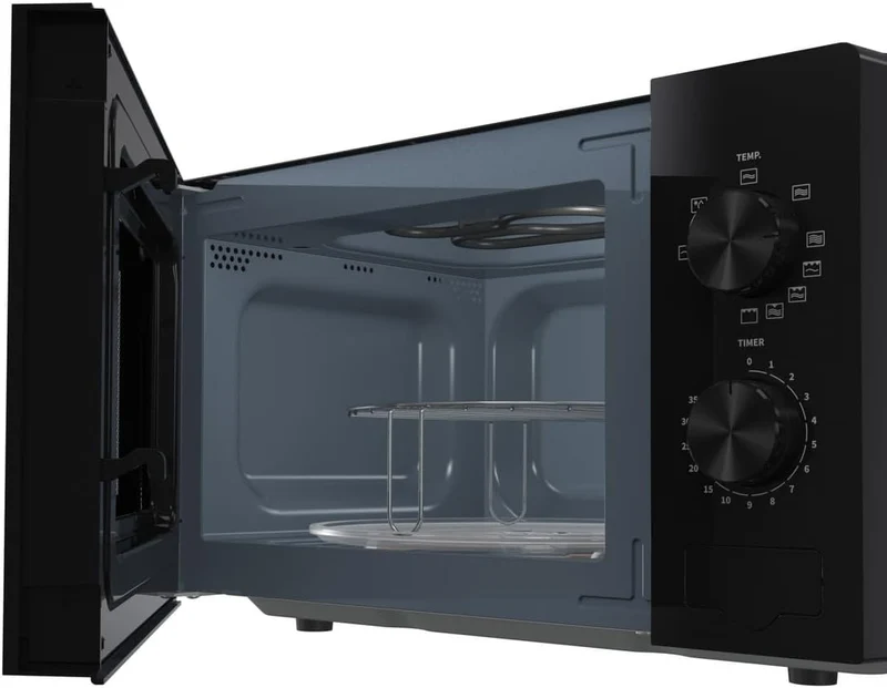 Microonde Grill Libera Installazione Hisense H20MOBP1G Black 1000 Watt (20Lt)