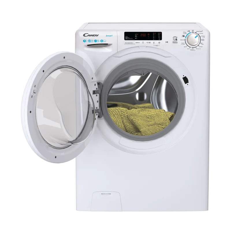 Lavatrice Libera Installazione Caricamento Frontale Candy Smart CS1272DW3/1-11 7 kg 1200 Giri/min Bianco Classe C