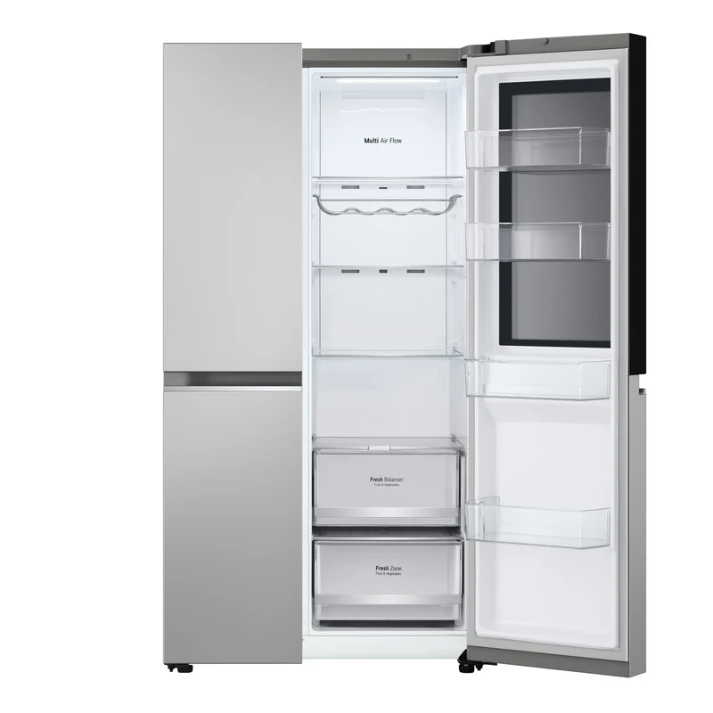 Frigorifero Side-by-Side Libera Installazione LG InstaView GSVV80PYLL 655L Classe E Argento