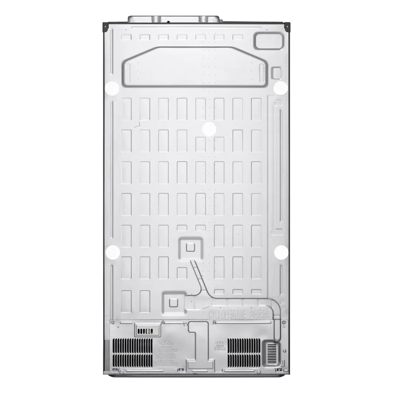 Frigorifero Side-by-Side Libera Installazione LG InstaView GSVV80PYLL 655L Classe E Argento
