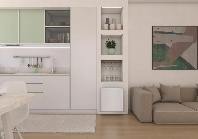Frigorifero Mini Bar Libera installazione Candy Comfort CHASD4351EWC 42L Classe E Bianco