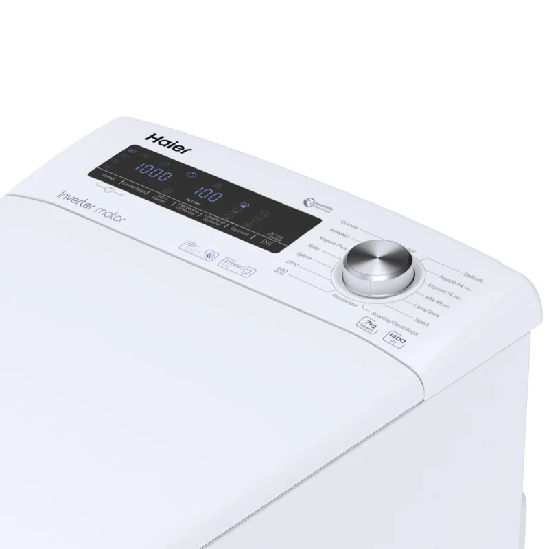 Lavatrice Libera Installazione Caricamento Dall'Alto Haier RTXSG47TMC5-11 7 kg 1400 Giri/min Bianco Classe A