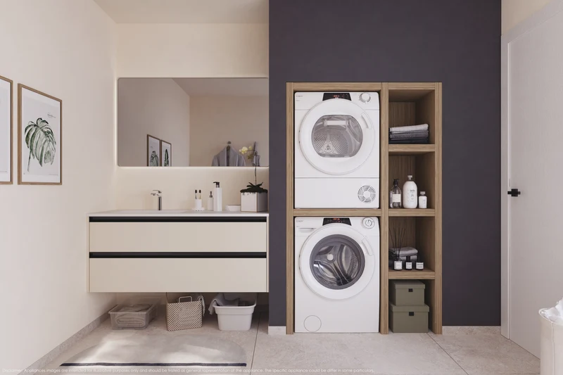 Lavatrice Libera Installazione Caricamento Frontale Candy RapidÓ RO 1494DWMT/1-S 9 kg 1400 Giri/min Bianco Classe A