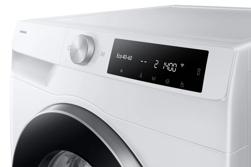 Lavatrice Libera Installazione Caricamento Frontale Samsung WW90DG6U25LE 9 kg 1400 Giri/min Bianco Classe A