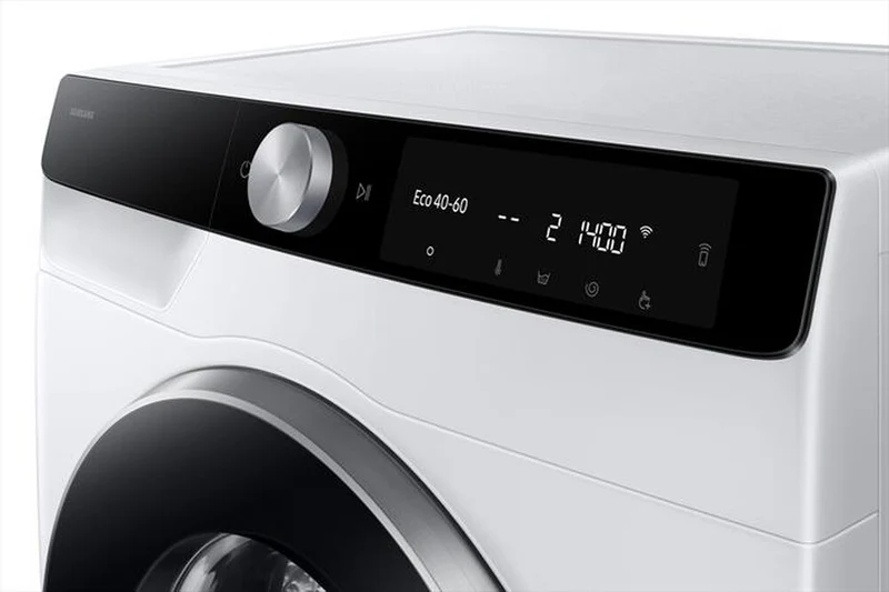 Lavatrice Libera Installazione Caricamento Frontale Samsung AI Control Ecodosatore WW90DG6G94LKU3 9Kg Bianco Classe A