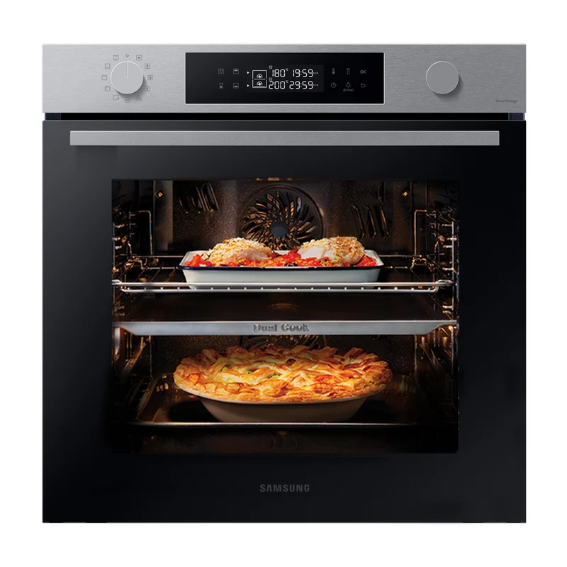 Forno Da Incasso Samsung Dual Cook Flex™ Serie 4 NV7B44403BS 76L Classe A+ Acciaio Inox