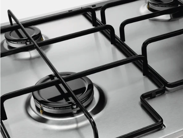 Piano Cottura a Gas Da incasso Electrolux EGS6424X 59.5 cm Acciaio Inox Gas 4 Fornello(i)