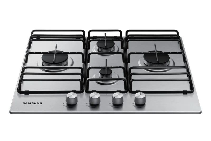 Piano Cottura a Gas Da Incasso Samsung NA64H3110BS 60cm 4 Fornello(i)