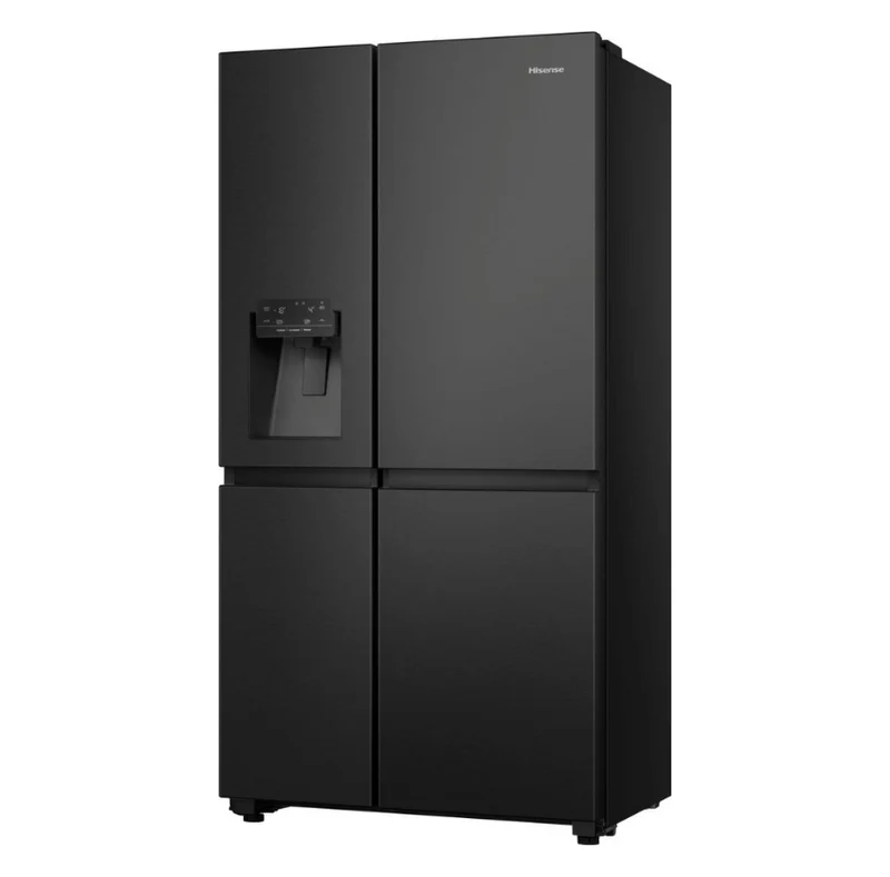 Frigorifero Side-by-Side Libera Installazione Hisense RS818N4TFE 632L Classe E Nero