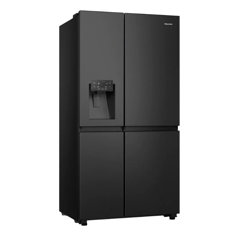 Frigorifero Side-by-Side Libera Installazione Hisense RS818N4TFE 632L Classe E Nero