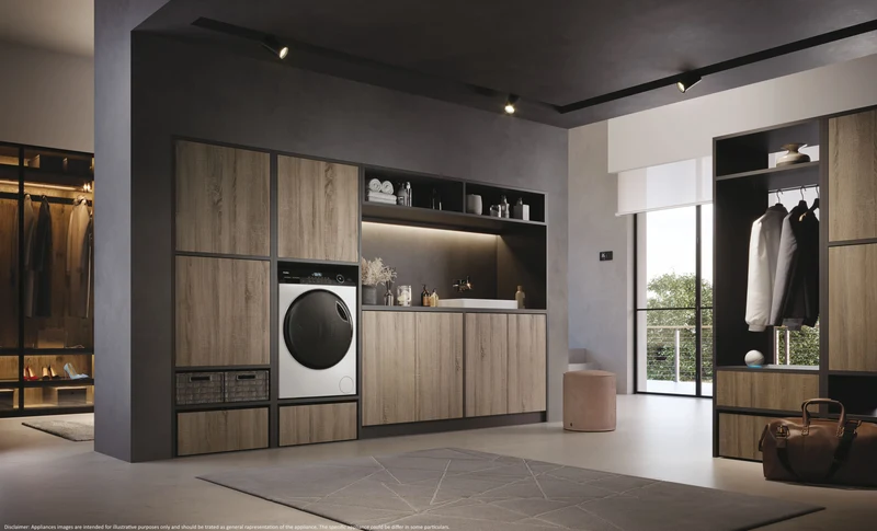 Lavatrice Libera Installazione Caricamento Frontale Haier I-Pro Series 5 HW100-B14959U1 10 kg 1400 Giri/min Bianco Classe A