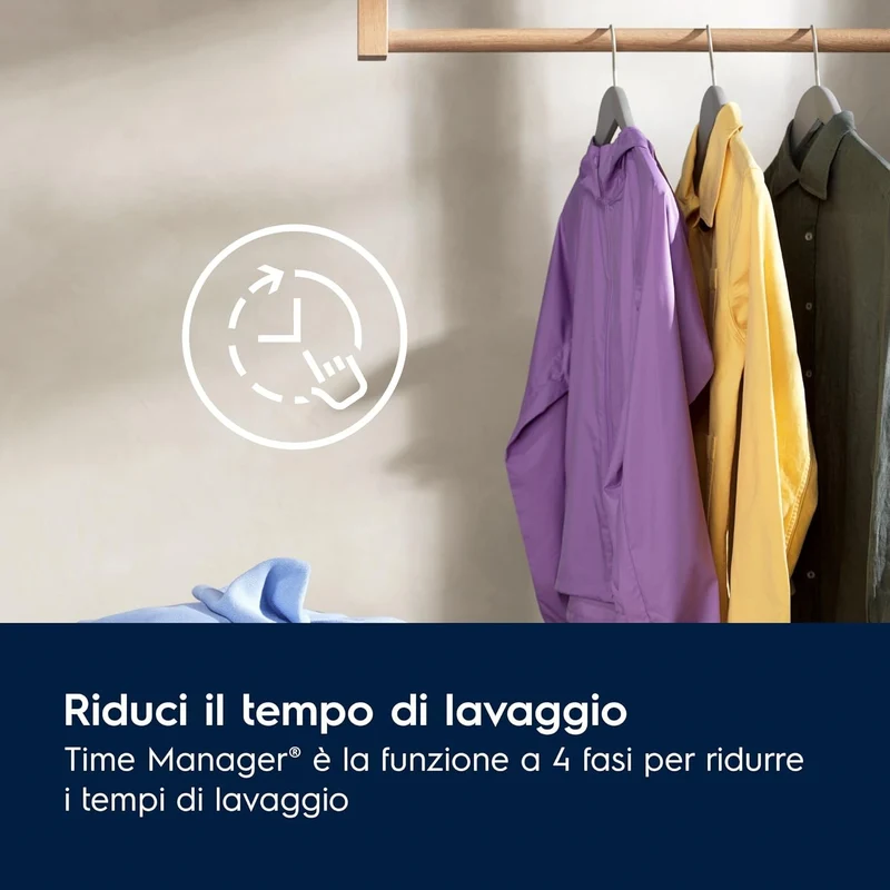 Lavatrice Libera Installazione Caricamento Frontale Electrolux SensiCare 600 EW6F110G 10 kg 1400 Giri/min Bianco Classe A