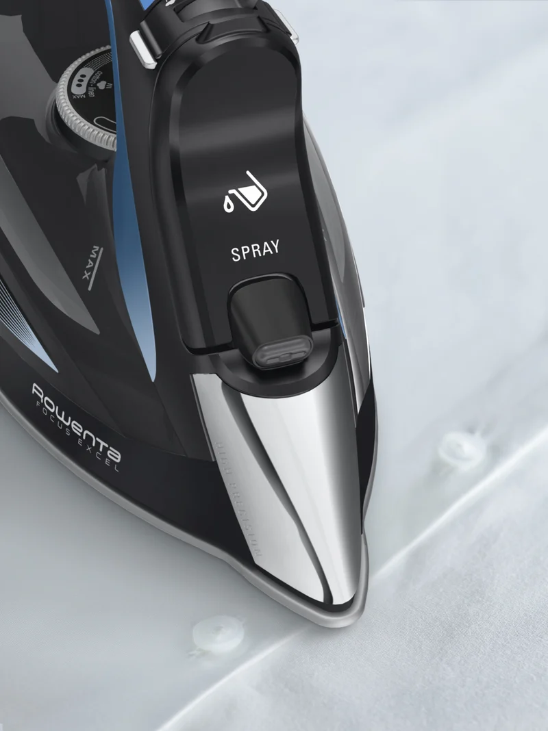 Ferro a Vapore Microsteam Rowenta DW5310 400 HD Laser 2700 W Nero, Blu