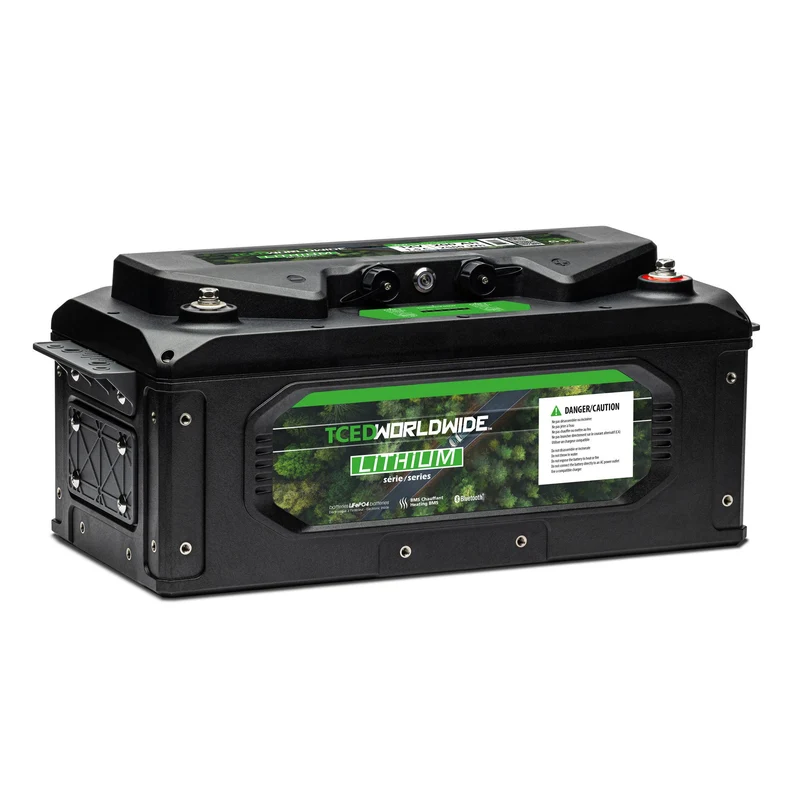 WWLI-24V2560 LiFePO4 Battery 24V 100Ah 1.5C Bluetooth and Heated