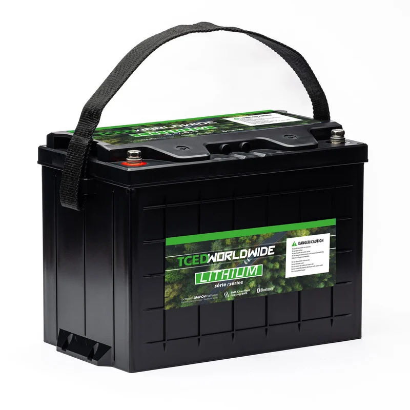 WWLI-12V1280 LiFePO4 Battery 12V 100Ah 1C Bluetooth and Heated