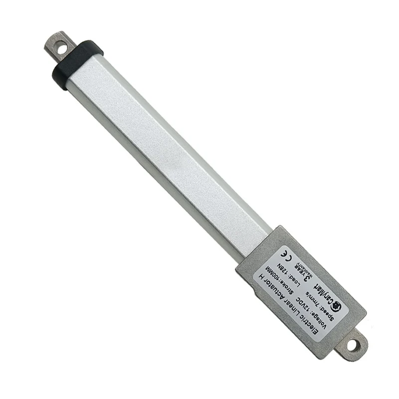6V 12V 24V Micro Vérin Électrique 188N Actionneur Linéaire Course 75 mm (Modèle: 0041648)