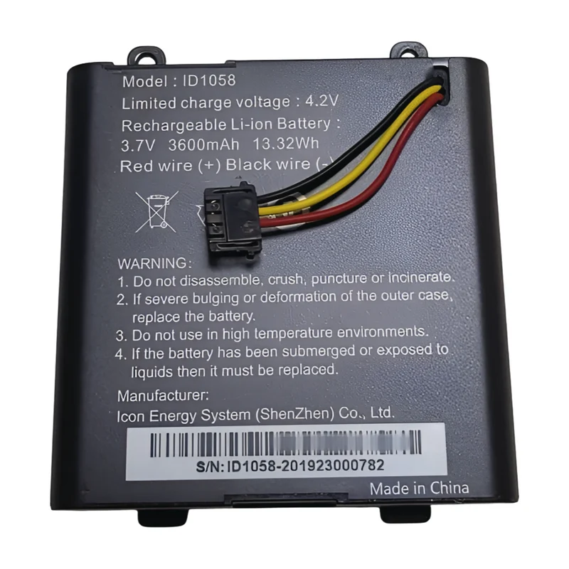3.7V 3600mAh Replacement Battery for AXIS W100 Body Worn Camera