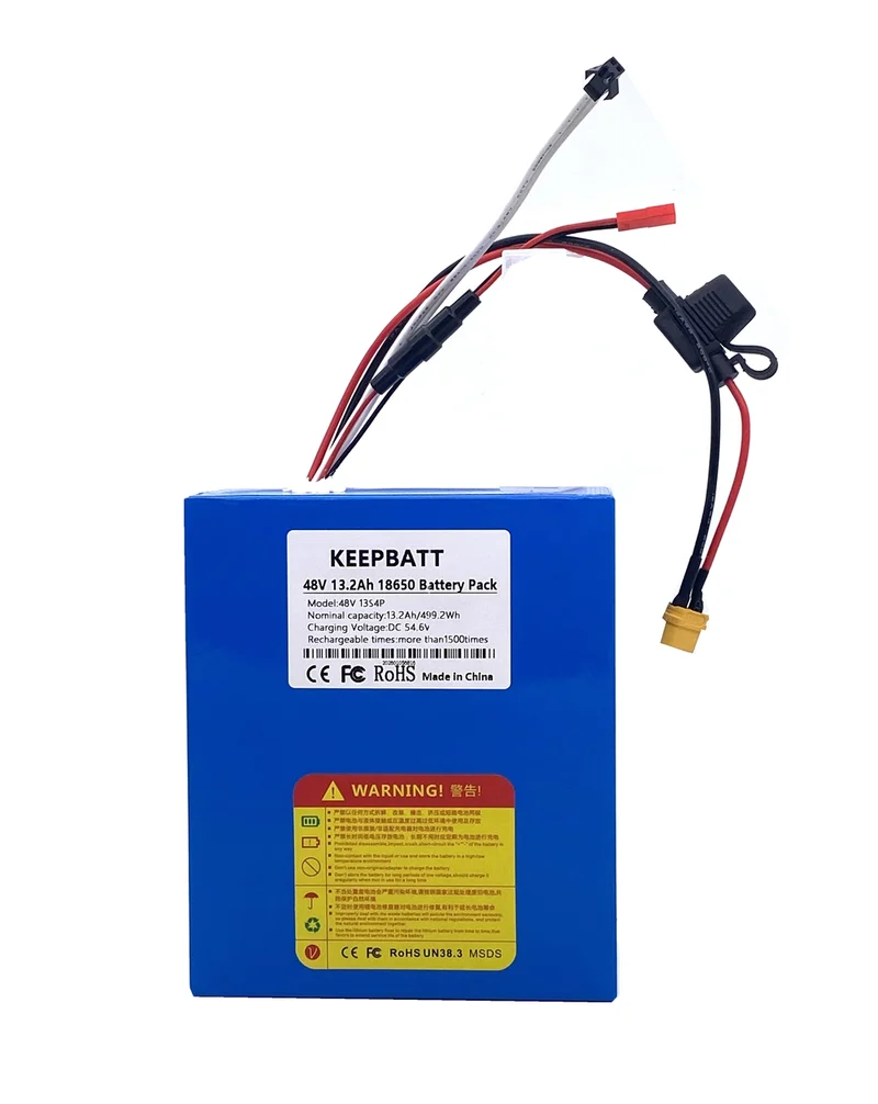 KEEPBATT 48V 13.2Ah Long range Replacement Battery For Caroma P2 P3 E scooter